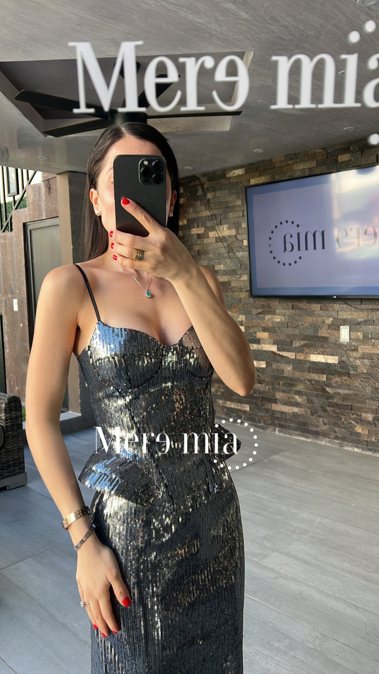 Conjunto plata blusa olan