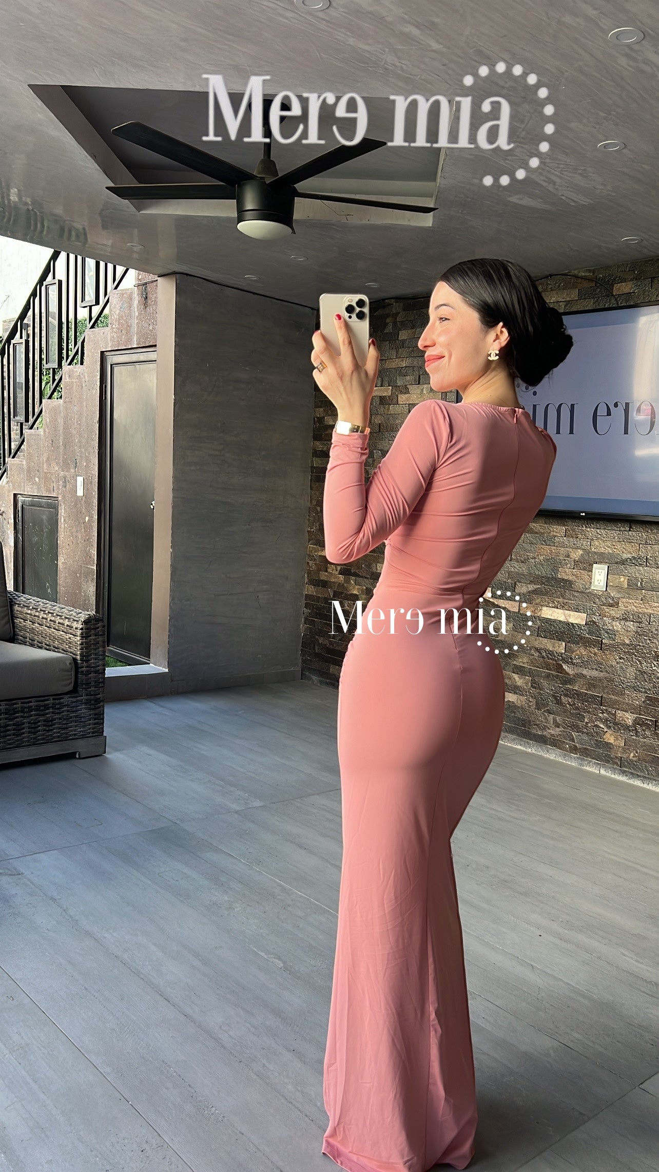 Vestido nudo stretch ml