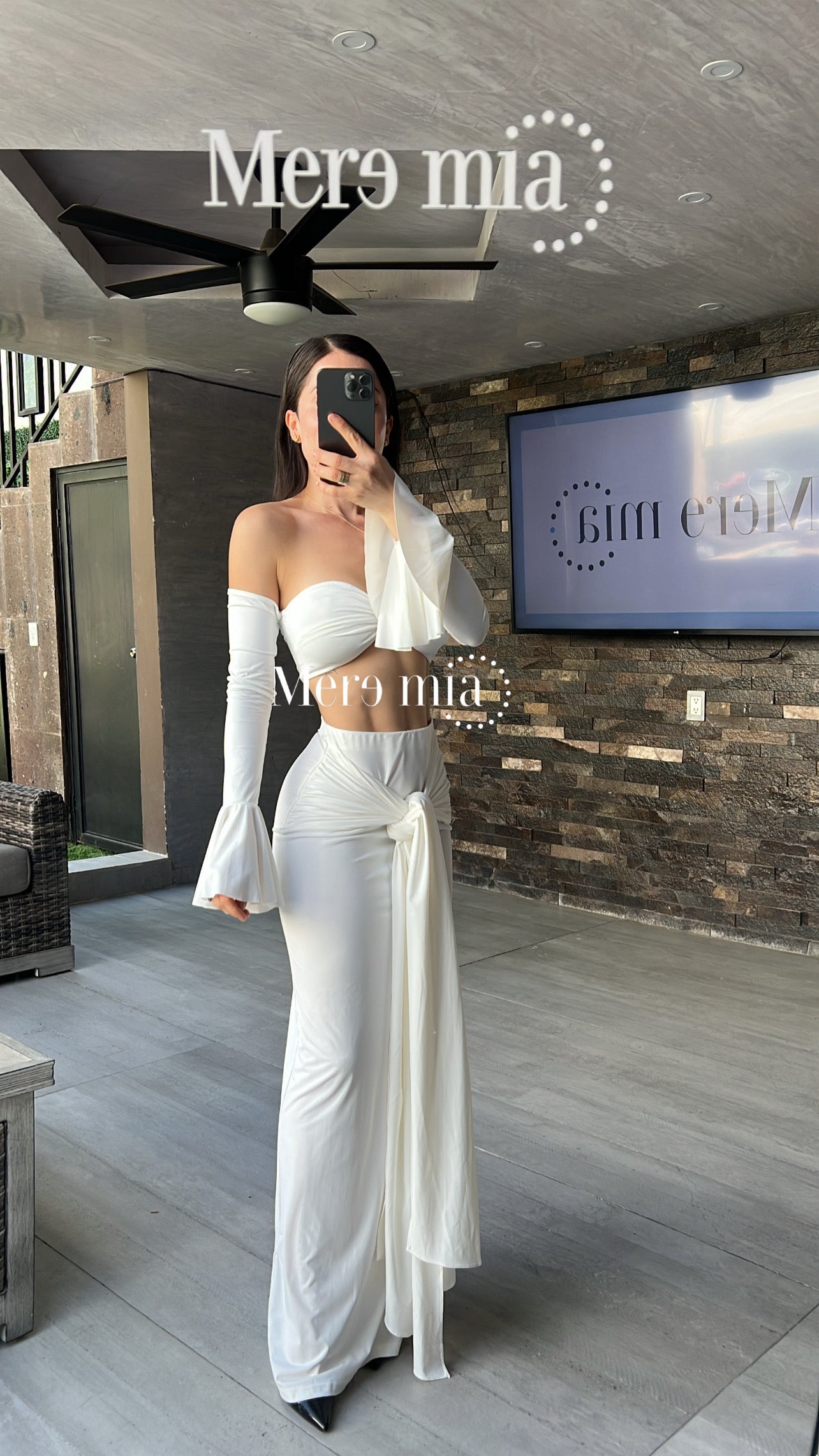 Conjunto blanco nudo