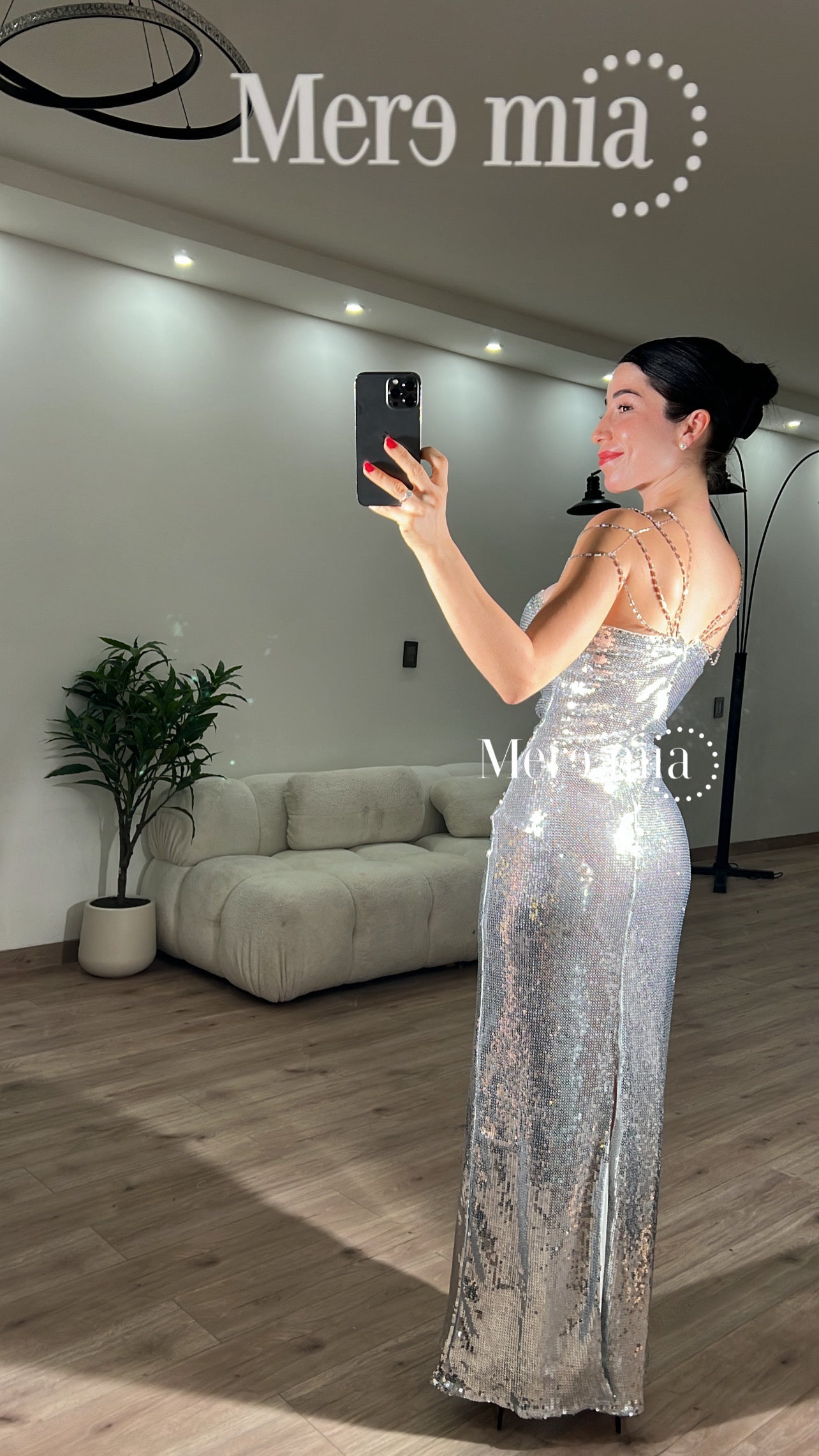 Vestido tirantes cadenas