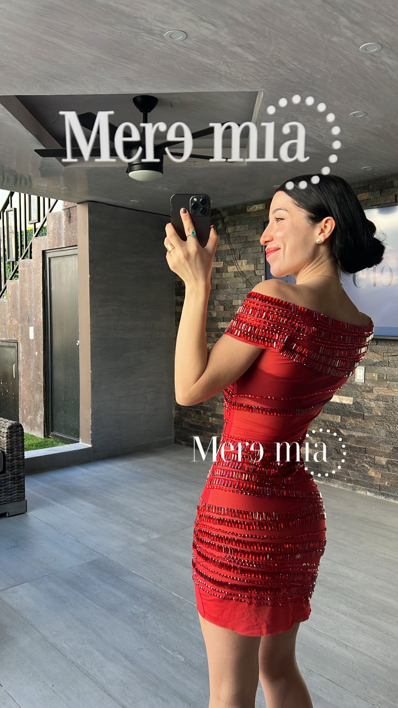 Vestido rojo apl