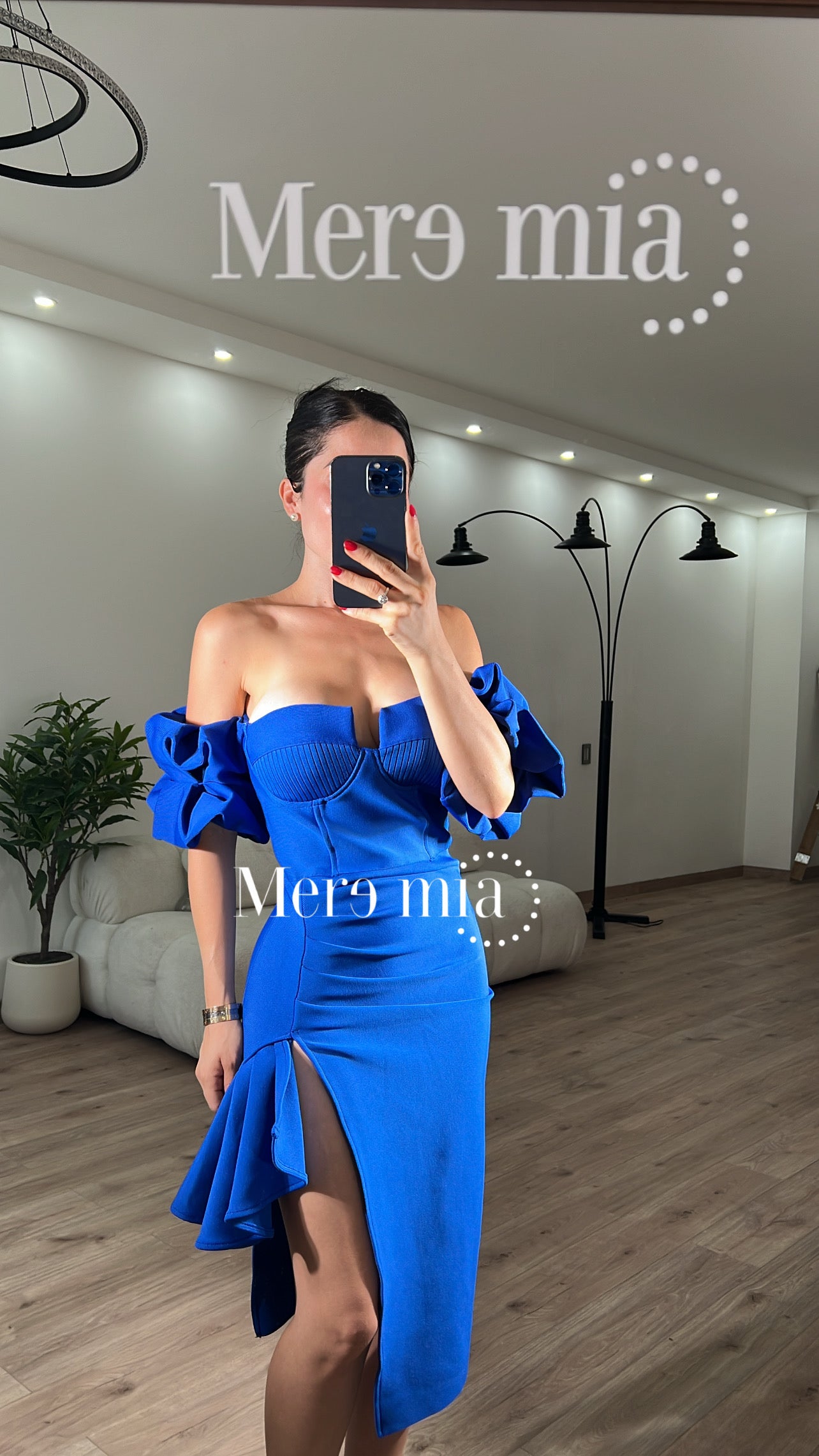 Vestido hombros mc copas