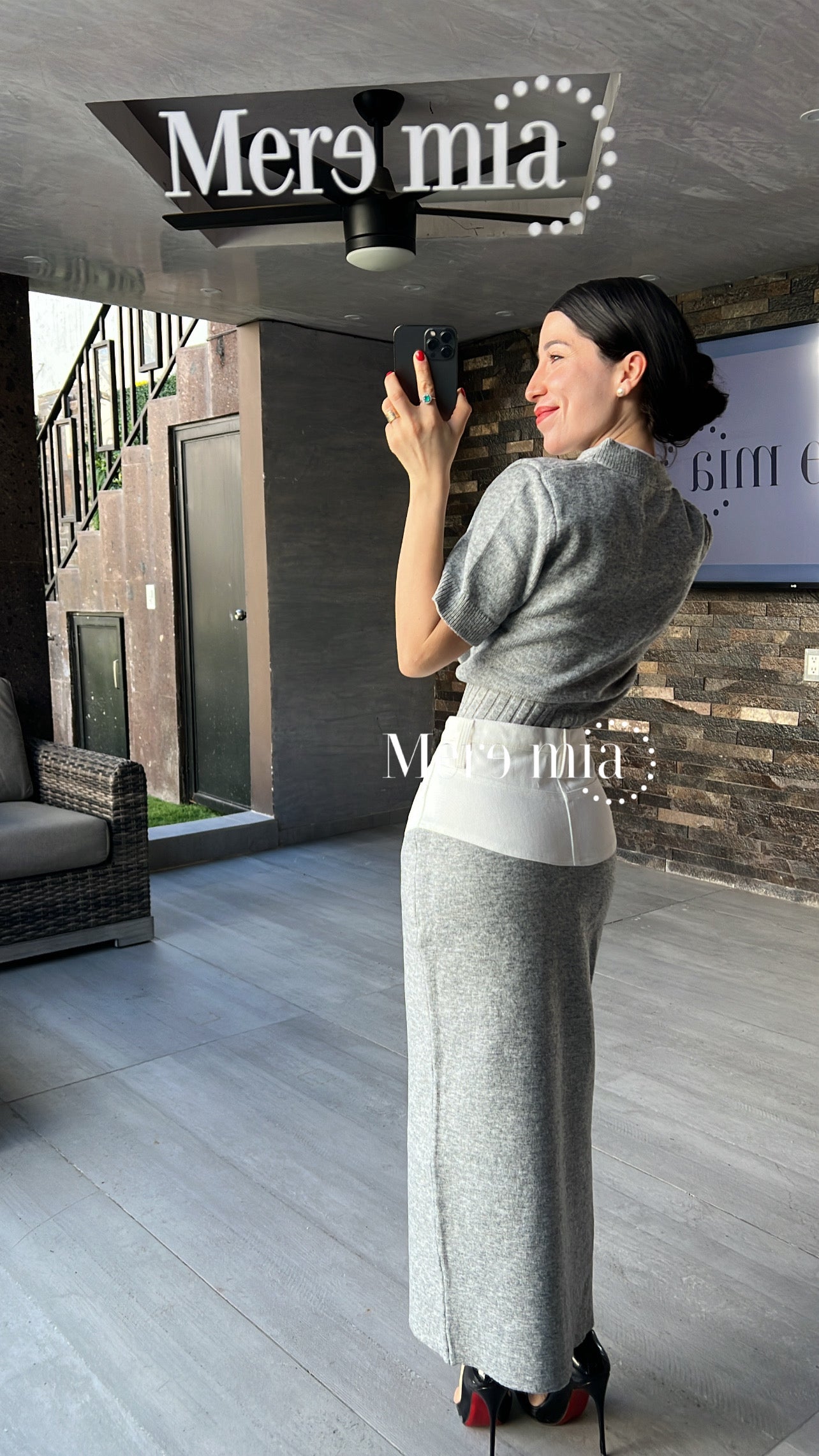 Conjunto mc color mitad